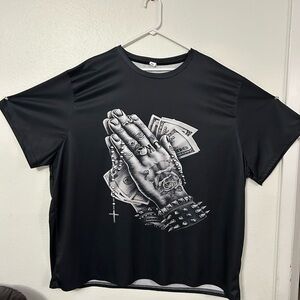 Black Short Sleeve Top